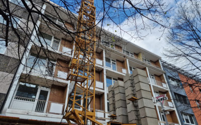 Bauarbeiten am CVJM-Haus für junge Menschen gestartet