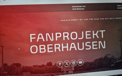 Besucht uns online: Fanprojekt mit eigener Website